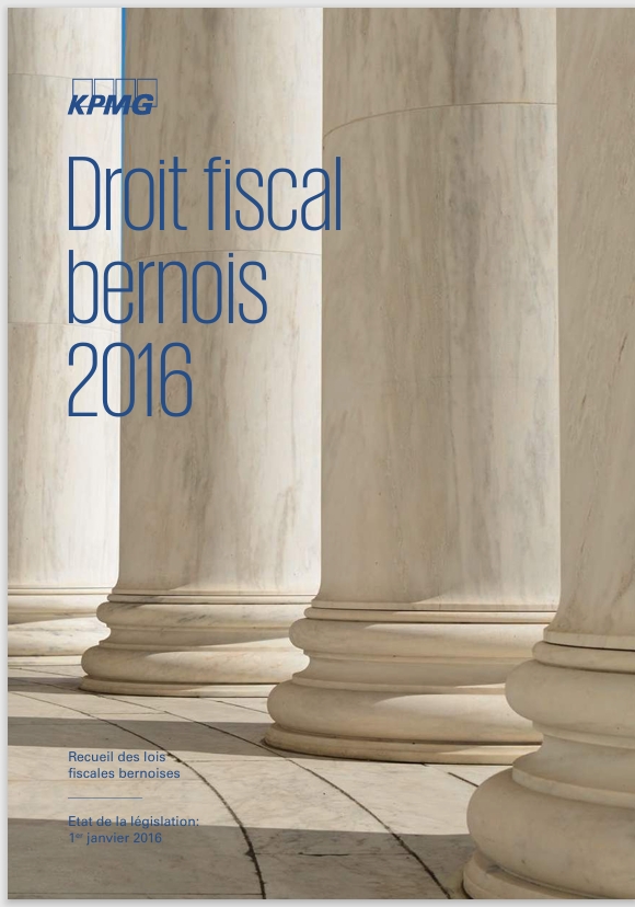 Droit fiscal bernois 2016